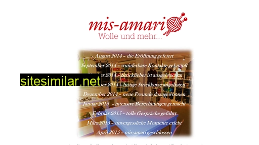 mis-amari.ch alternative sites