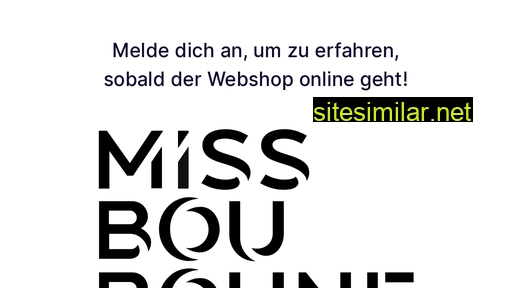 Miss-bouboune similar sites