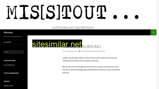 misstout.ch alternative sites