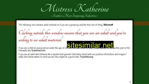 mistresskatherine.ch alternative sites