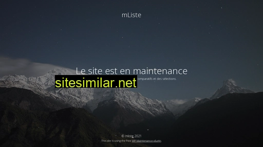 mliste.ch alternative sites