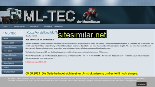 ml-tec.ch alternative sites