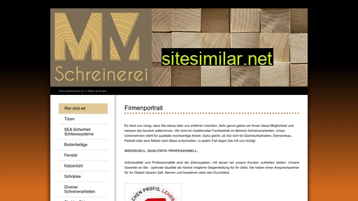 mm-schreinerei.ch alternative sites