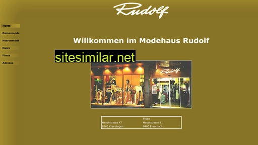 modehaus-rudolf.ch alternative sites
