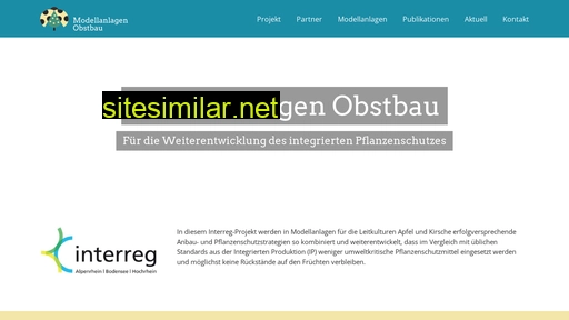 modellanlagen-obstbau.ch alternative sites