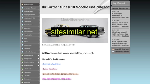 modellbauswiss.ch alternative sites