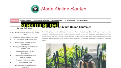 mode-online-kaufen.ch alternative sites