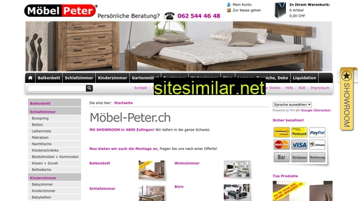 moebel-peter.ch alternative sites