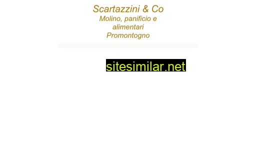 molinoscartazzini.ch alternative sites