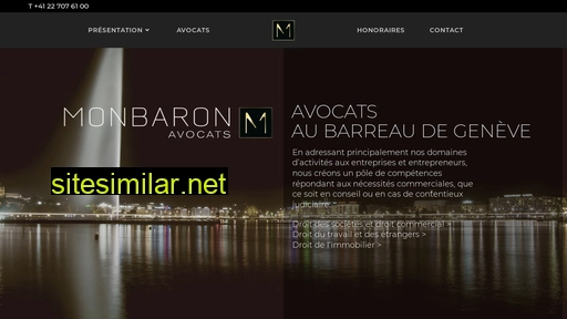 monbaron-avocats.ch alternative sites