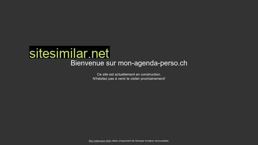 mon-agenda-perso.ch alternative sites
