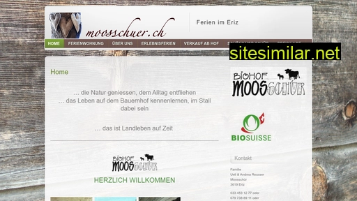 moosschuer.ch alternative sites