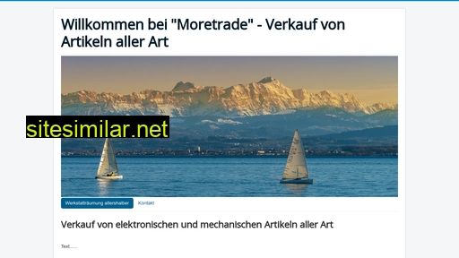 moretrade.ch alternative sites