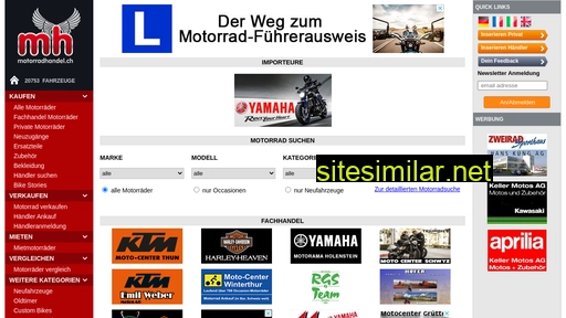 motorradhandel.ch alternative sites
