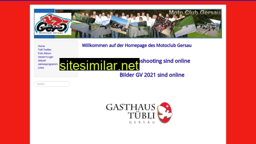 motoclubgersau.ch alternative sites