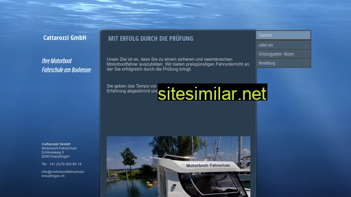 motorbootfahrschule-kreuzlingen.ch alternative sites