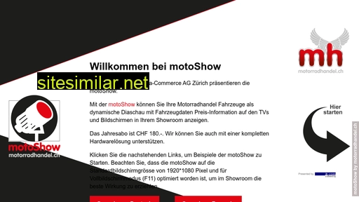 motoshow.ch alternative sites