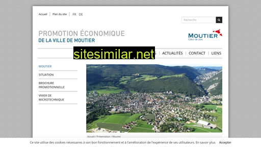 moutier-promotion.ch alternative sites