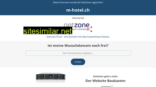 m-hotel.ch alternative sites