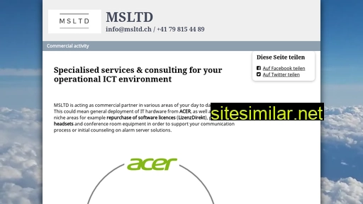 msltd.ch alternative sites