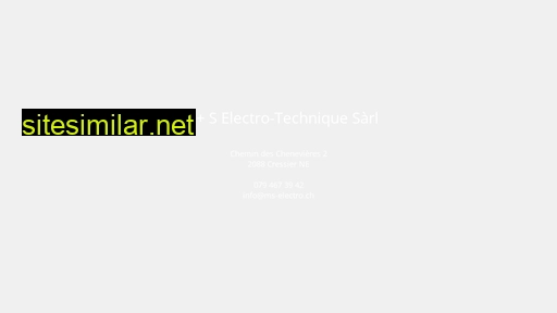 ms-electro.ch alternative sites