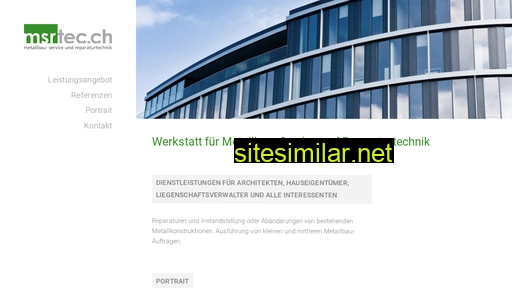 msrtec.ch alternative sites