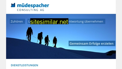 muedespacherconsulting.ch alternative sites