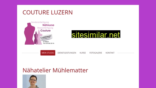 muehlematter-couture.ch alternative sites