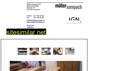 muellersempach.ch alternative sites