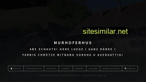 murhoferhus.ch alternative sites
