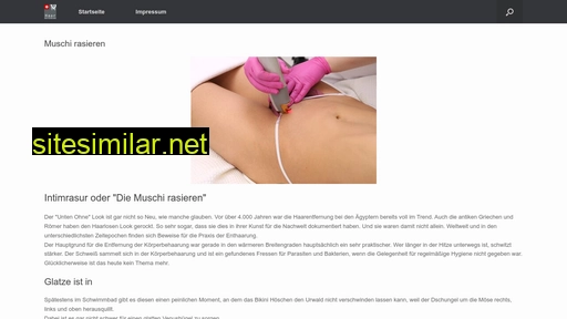 muschi-rasieren.ch alternative sites