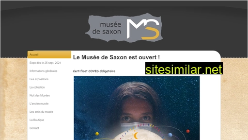 museedesaxon.ch alternative sites