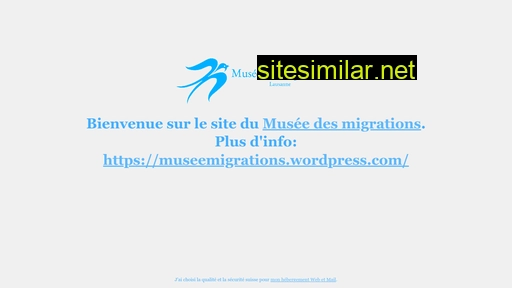 Musee-migrations similar sites
