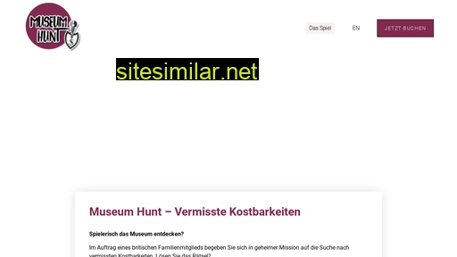 museumhunt.ch alternative sites