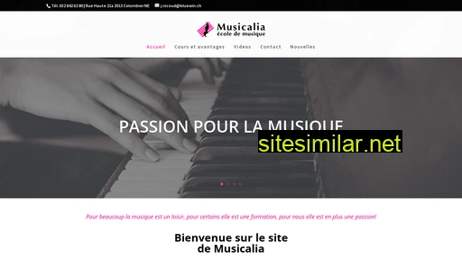 musicalia.ch alternative sites