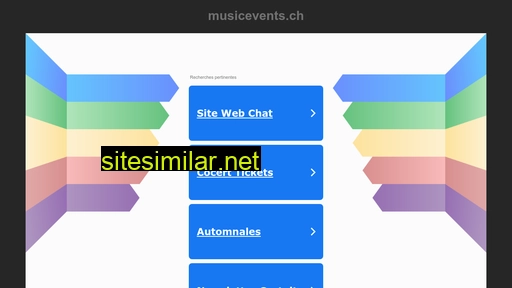 musicevents.ch alternative sites