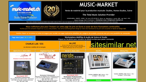 music-market.ch alternative sites
