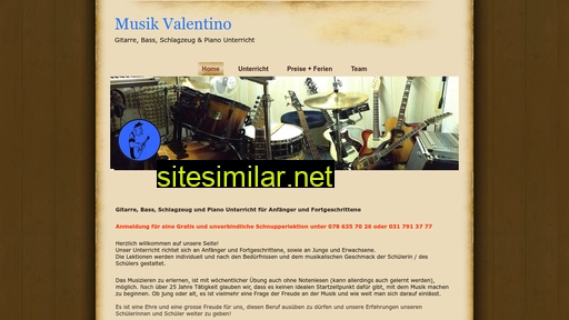 music-valentino.ch alternative sites