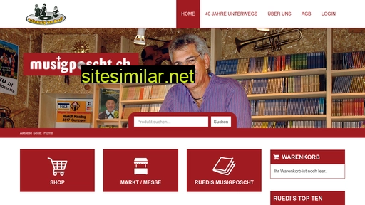 musigposcht.ch alternative sites