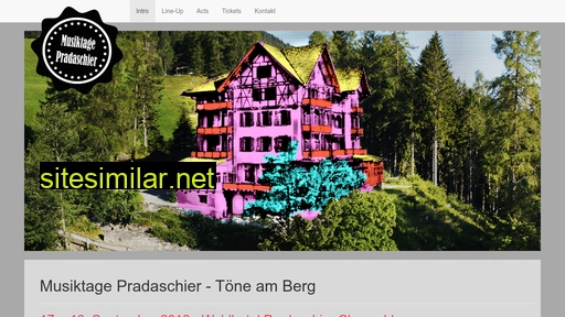 musiktage-pradaschier.ch alternative sites