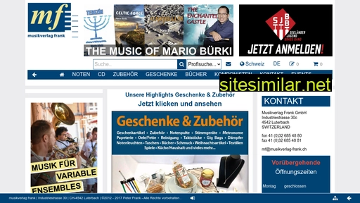 musikverlag-frank.ch alternative sites
