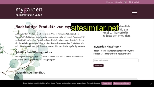 mygarden.ch alternative sites