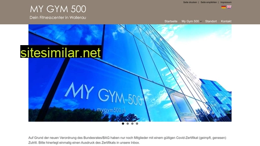 Mygym500 similar sites