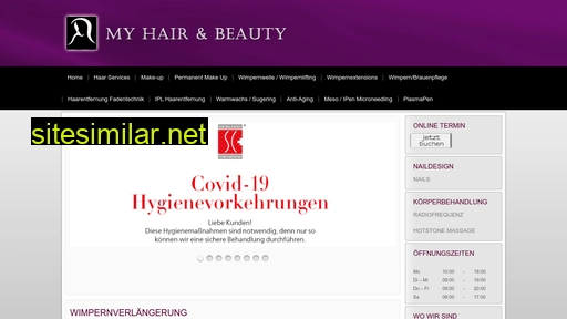 myhairandbeauty.ch alternative sites