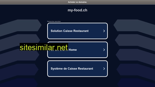 my-food.ch alternative sites