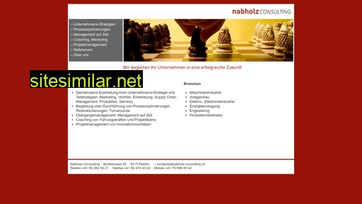 nabholz-consulting.ch alternative sites