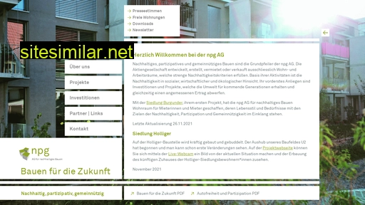 nachhaltig-bauen.ch alternative sites