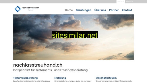 nachlasstreuhand.ch alternative sites