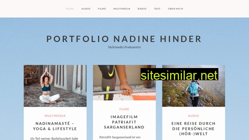 nadinehinder.ch alternative sites