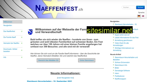 naeffenfest.ch alternative sites